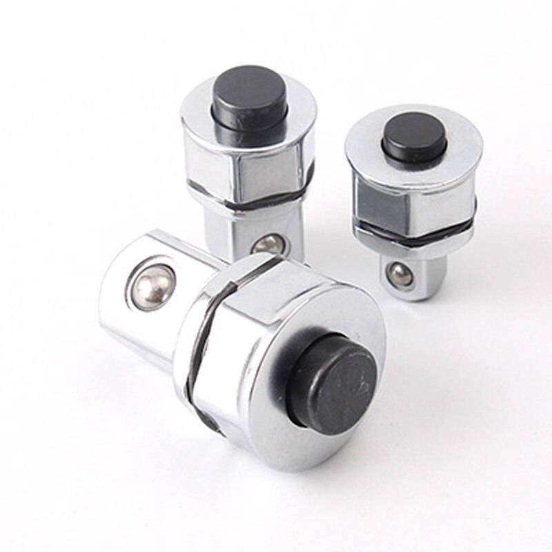 3 stück Schlüssel Buchse Adapter einstellen 1/4 Zoll 3/8 Zoll 1/2 Zoll Platz verhexen Griff Cr-V schnell Freisetzung Stock Ärmel Adapter