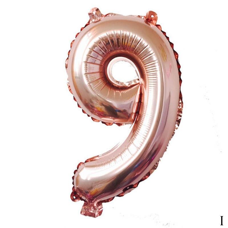 Digital Birthday Balloon 40-inch Floating Aluminum Decoration Wedding Film Balloon Decoration Scene I7I1: 9