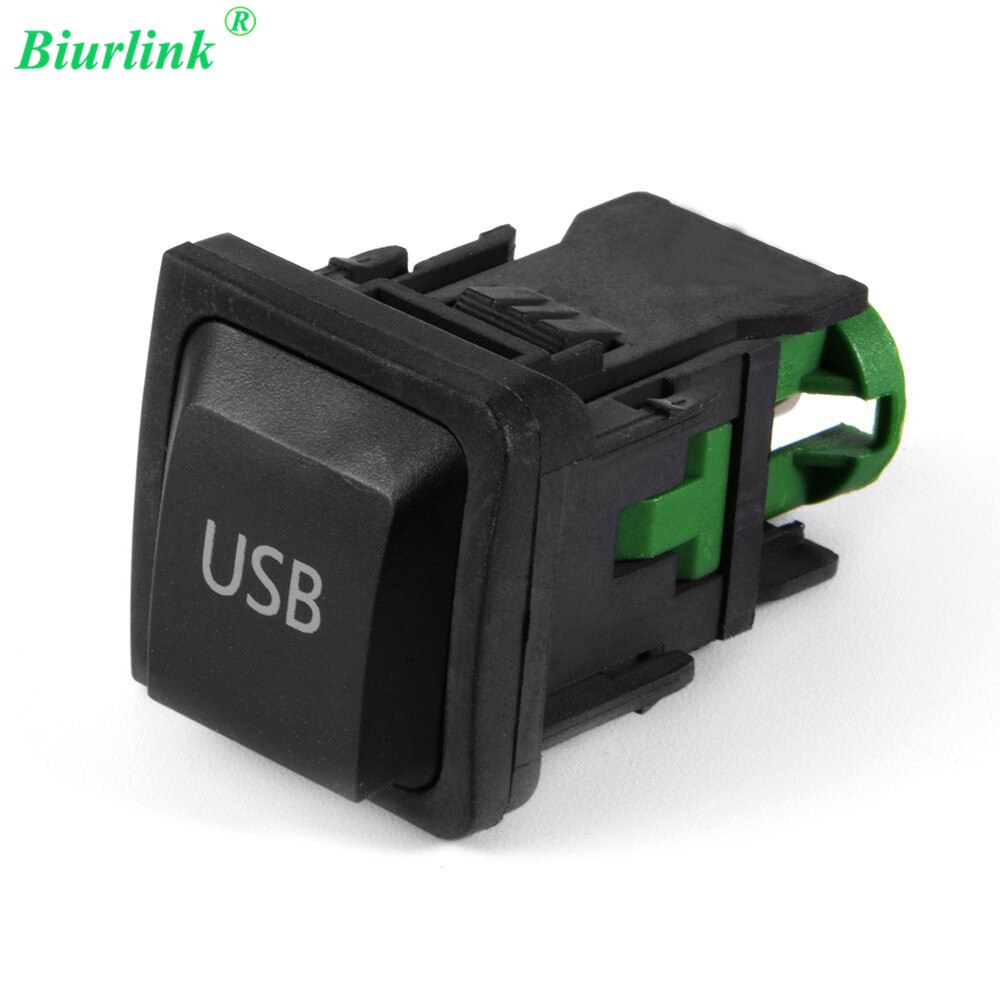Biurlink 5KD035726A USB Switch Knop Poort Interface Voor Volkswagen Golf 6 Volkswagen Golf Mk6 RCD510 + RCD310 +