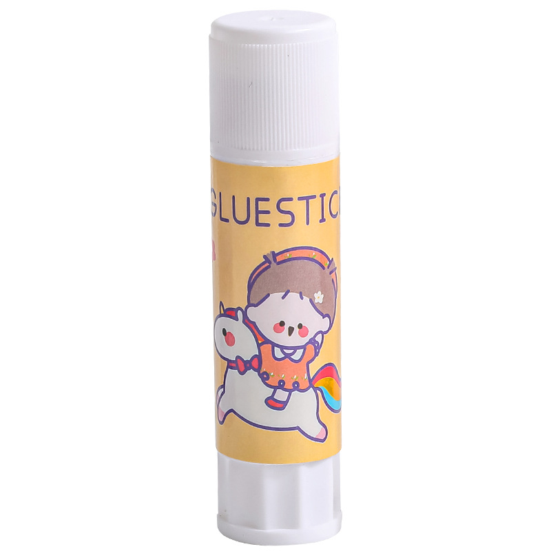 Yatniee 1pcs Cartoon Glue Stick Student Office Supplies Glue Stick High Viscosity Strong Hand DIY Children Glue Stick
