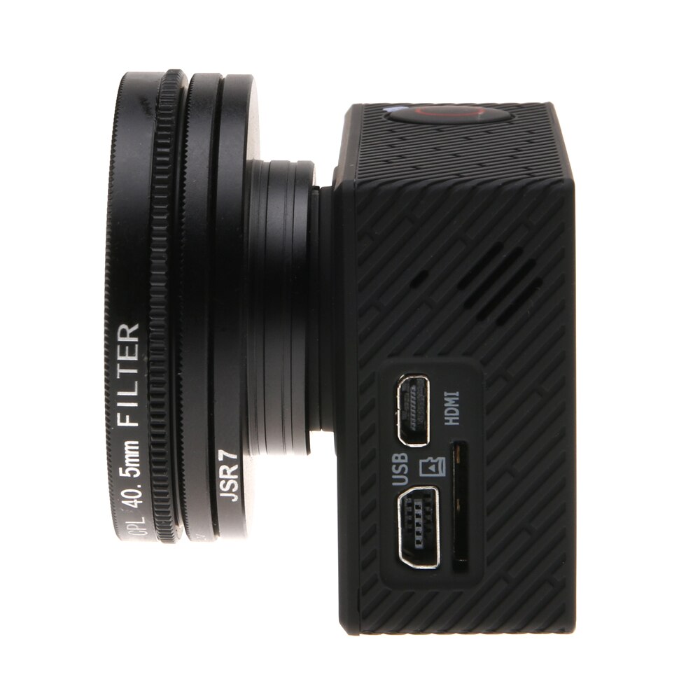 Clownfish Voor SJCAM SJ6 Legend SJ7 Ster MC Lens UV + CPL + Bescherming Cap Lens UV Filter Lens cover Voor SJCAM Sj8 pro Air/SJ7