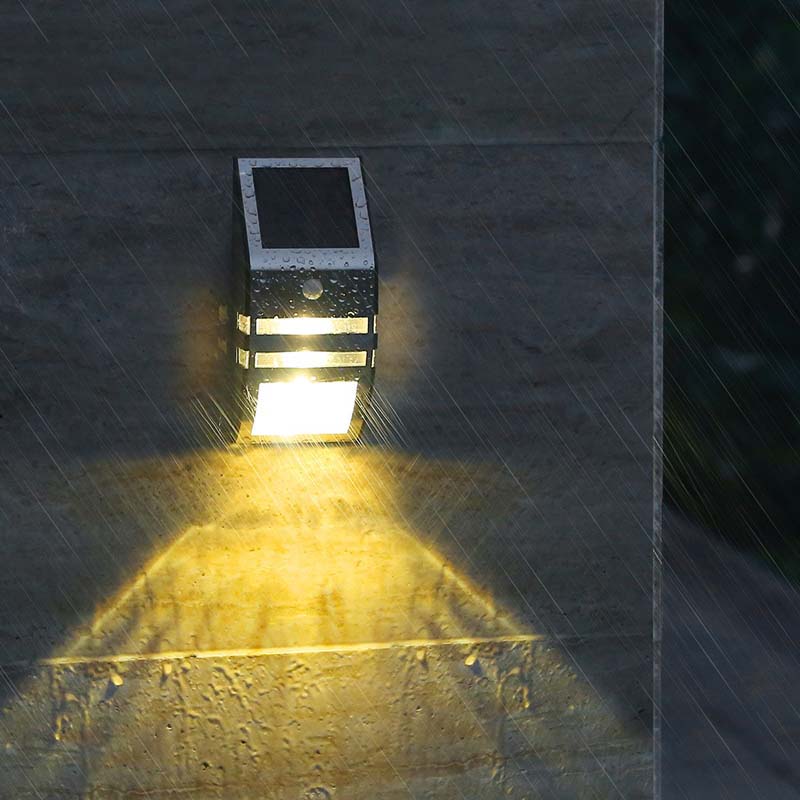 Bewegung Solar- Sensor Lichter für draussen-Garten führte drahtlose Energie Zauberstab beleuchtung wasserdichte Straßen laterne Nachtlicht Dekorationen