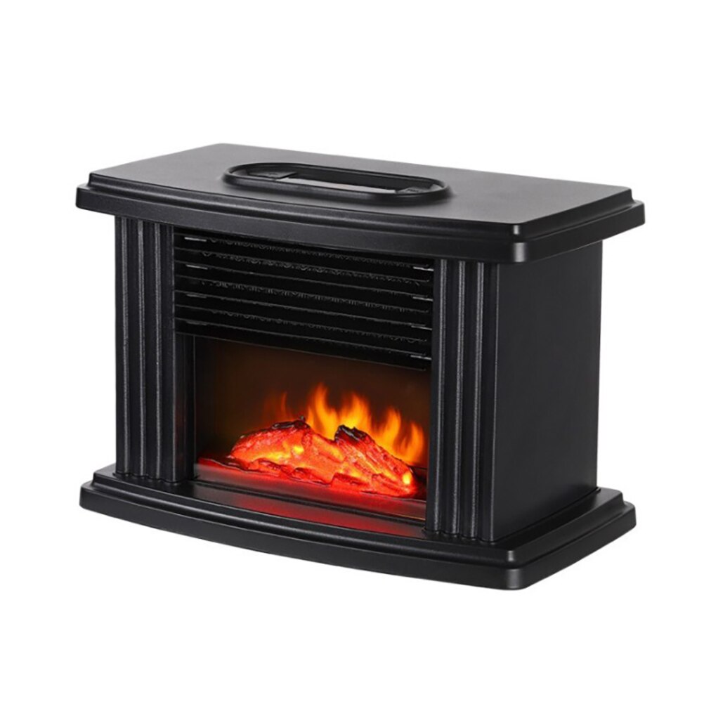 Mini cheminée électrique Portable, chauffage domestique, flamme de bureau, poêle, ventilateur d&#39;air, pour salon, chambre à coucher