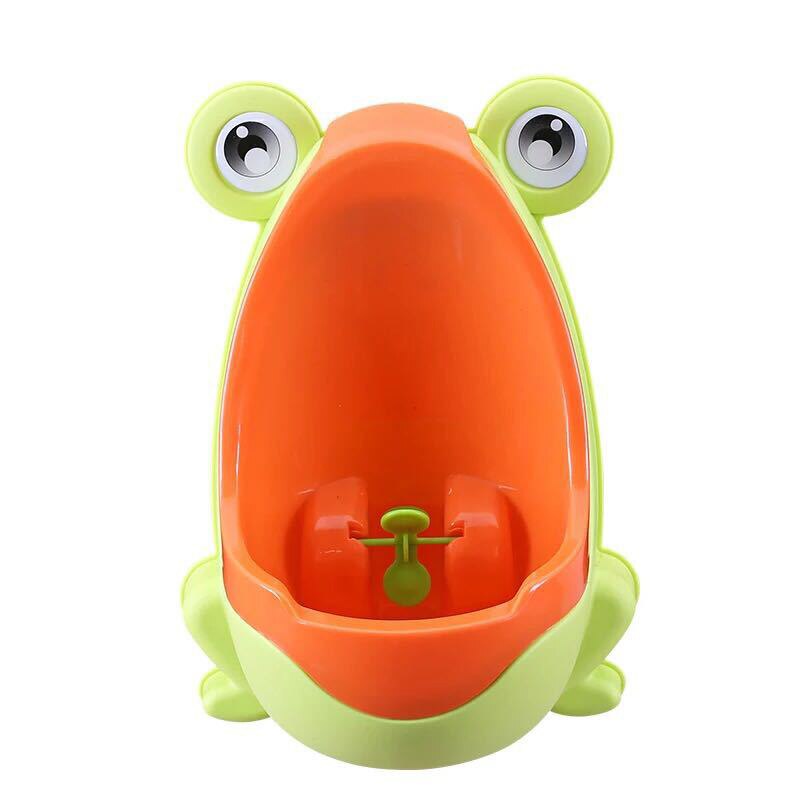 Baby Boy Potty Training Seat Frog Children's Pot Wall-Mounted Urinal for Boys Portable Toilets Connectable Water Pipe: B