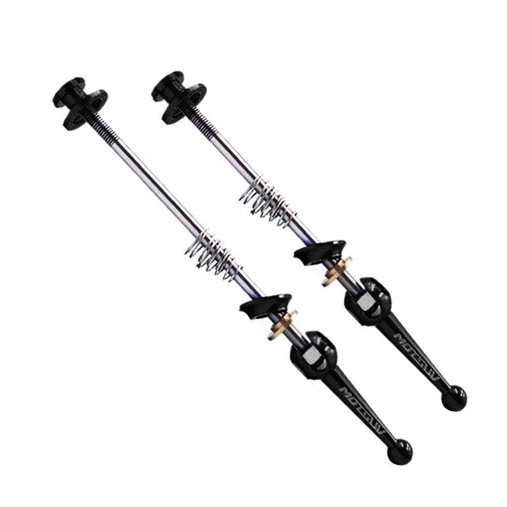 Quick Release Skewers Bicycle Front + Rear Wheel MTB Road Bike Alloy for Outdoor Cycle Biking Entertainment for VXM Ti: Black