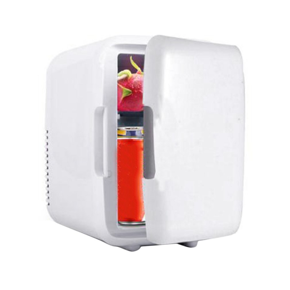 Compact Size Auto Vriezer 12V Kleine Koelkast Koelkast Auto Thuis Dual Gebruik Auto Koelkast Cooler: white