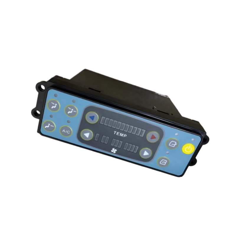 Excavator accessories Sanyi SY60 65 75-8 air conditioning control panel switch warm air switch air conditioning switch