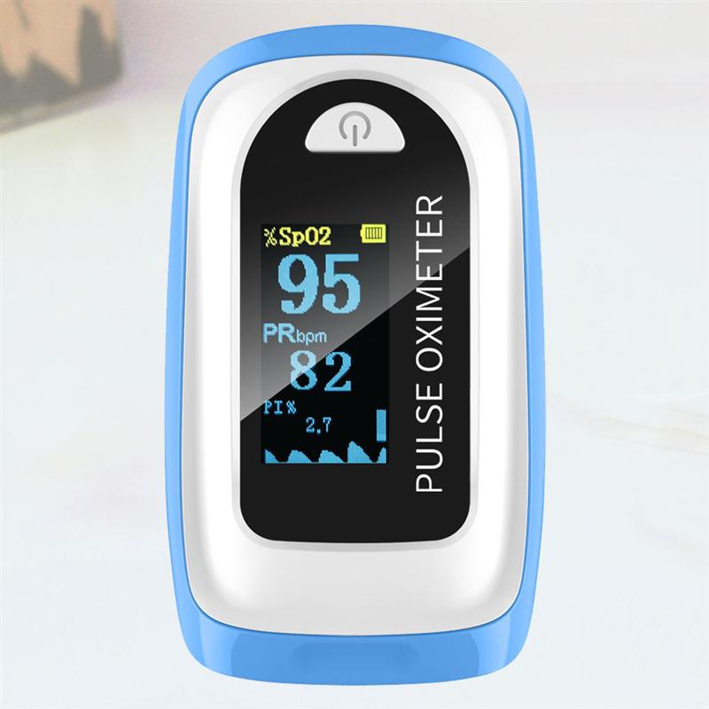 Oxímetro de pulso para dedo, y oxímetro pulsómetro, Monitor de pulso y presión arterial, de frecuencia cardíaca sin batería, 5 unidades por juego