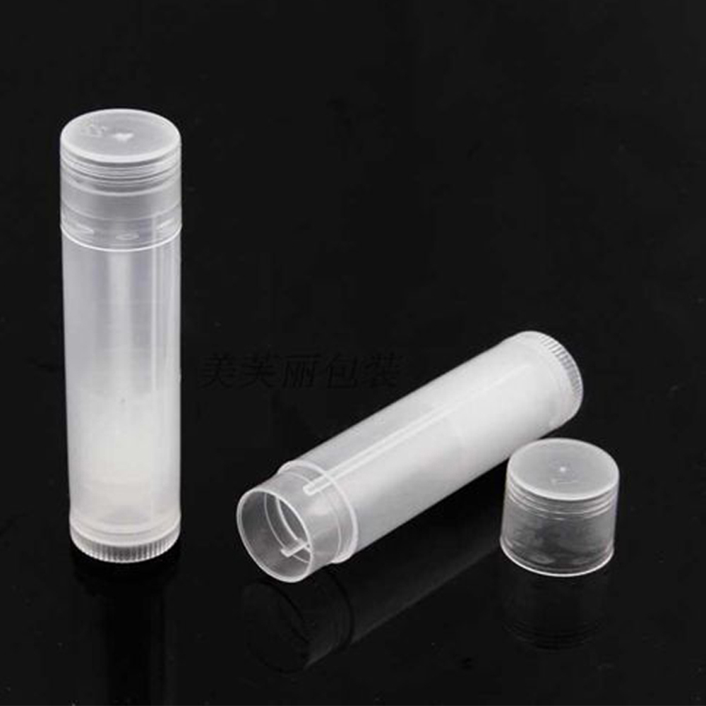 10 pcs Lege Clear Transparante Lippenbalsem Tubes Containers Cosmetische Lippenstift Flessen 5g DIY Chapstick Lip
