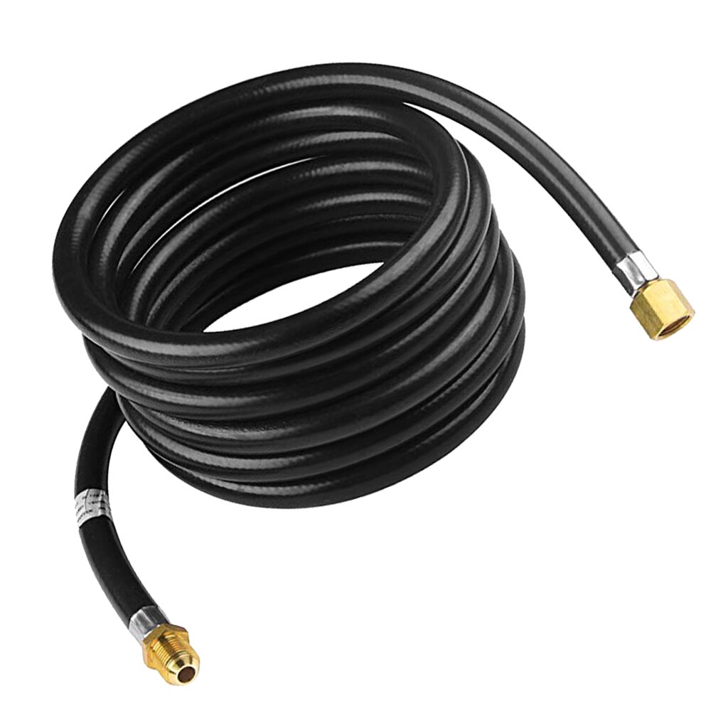 25 Feet 1/4 inch 350PSI Propane Adapter Hose Replacement for Connecting Portable Appliance to Propane Tank - Safety Certified