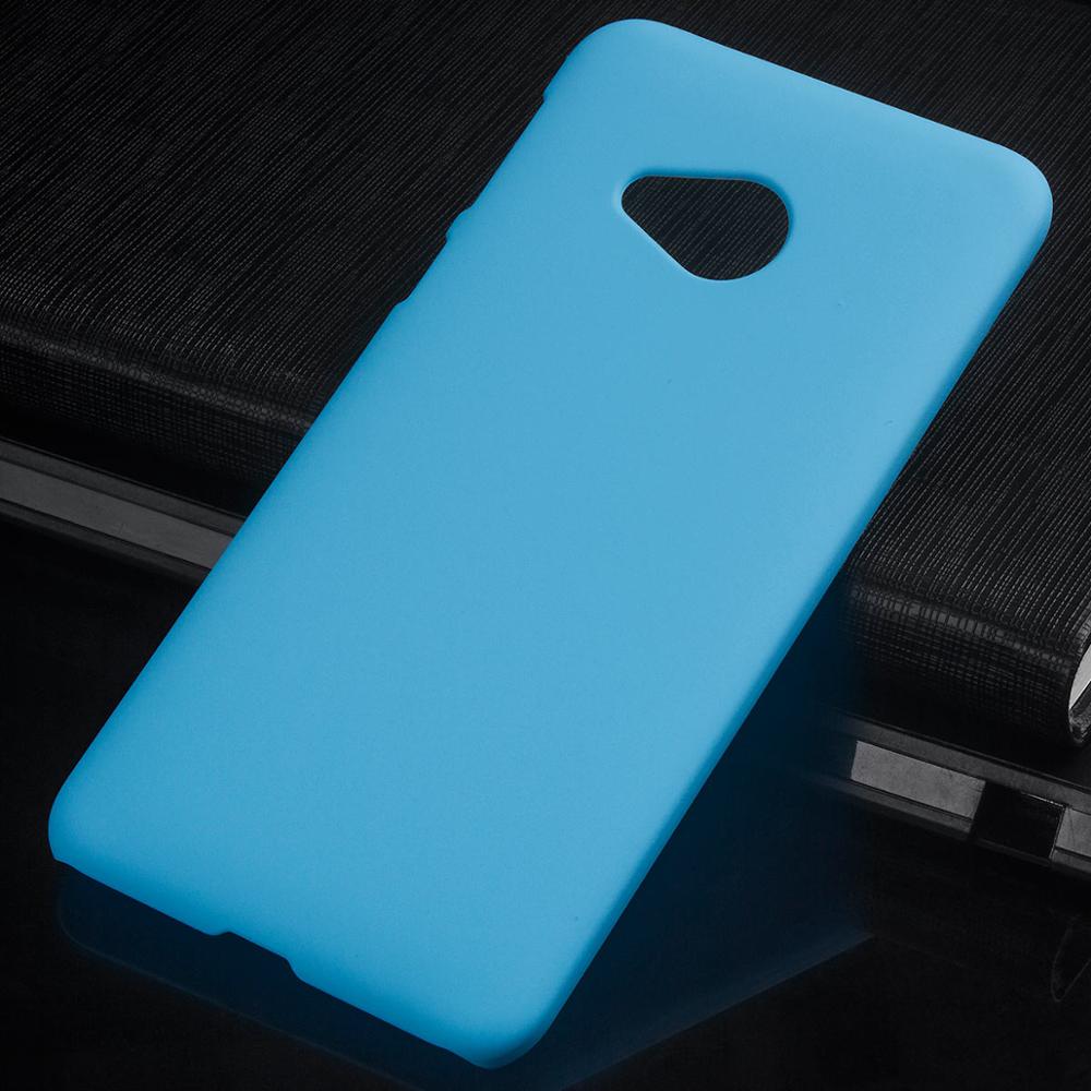 Matte Plastic Coque Cover 5.2For Htc U Play Case For Htc U Play Uplay Phone Back Coque Cover Case: Sky Blue