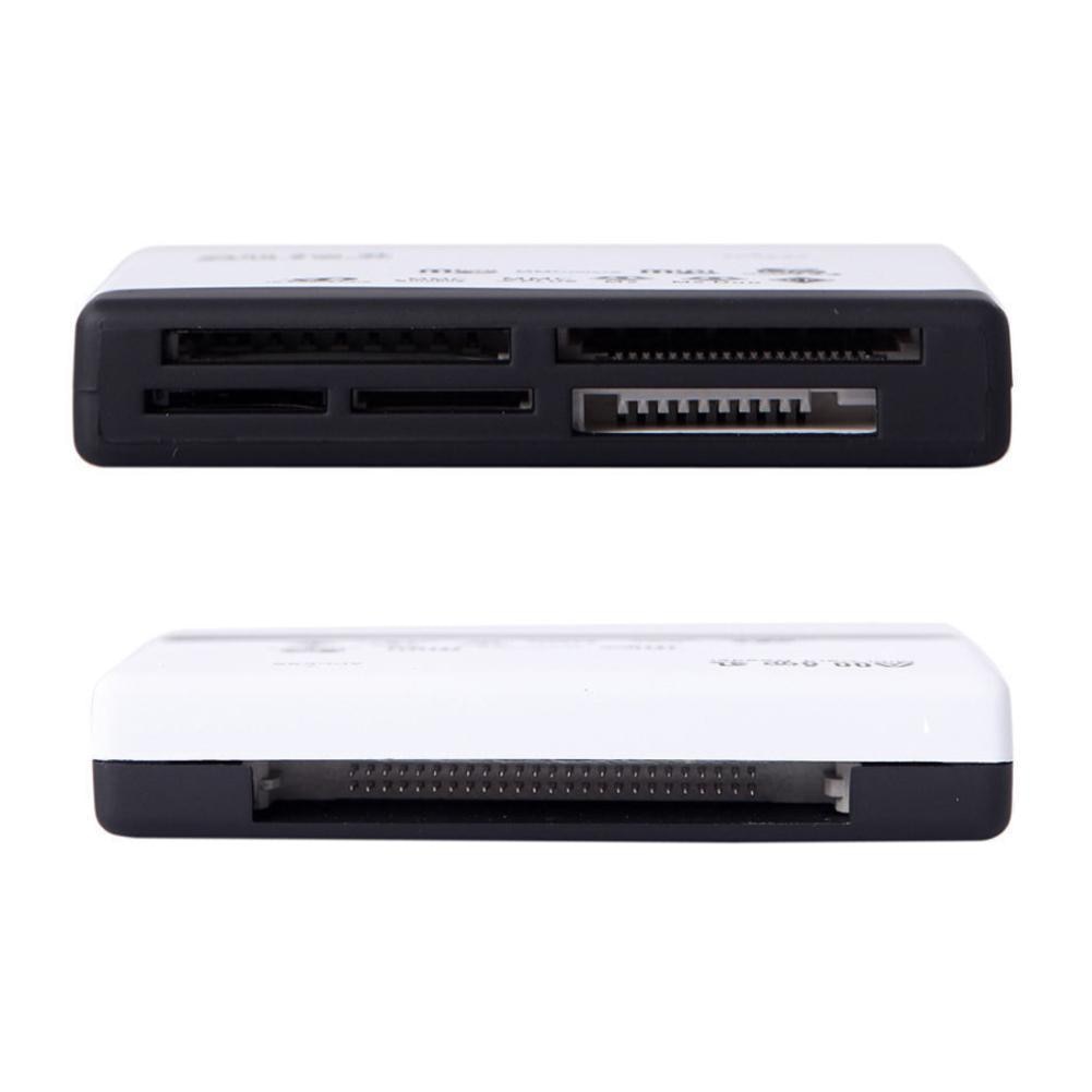 1Pc All-in-one Card Reader USB 2.0 Card Reader Plug Play Card and Reader Reader Card Multi-function Portable Memory T2K4