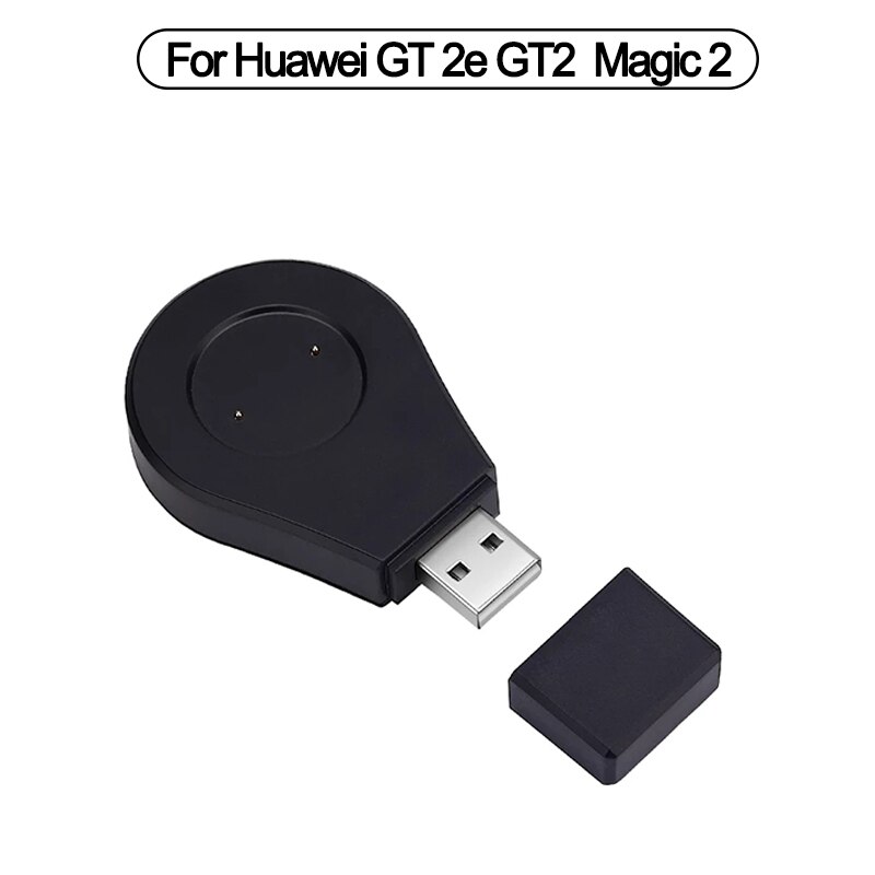 Snelle Usb Horloge Opladen Kabel Voor Huawei Horloge 2 Gt 2e GT2 Gs Pro Draagbare Draadloze Oplader Dock Voor Honor magic 1 2 Band 5 4 3: USB for GT GT2