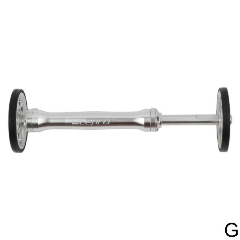 Small Cloth Folding Bike Modification Aluminum Alloy Easy Rod Folding Wheel Bicycl Rod Telescopic Extension Litepro Wheel E A2f9: G