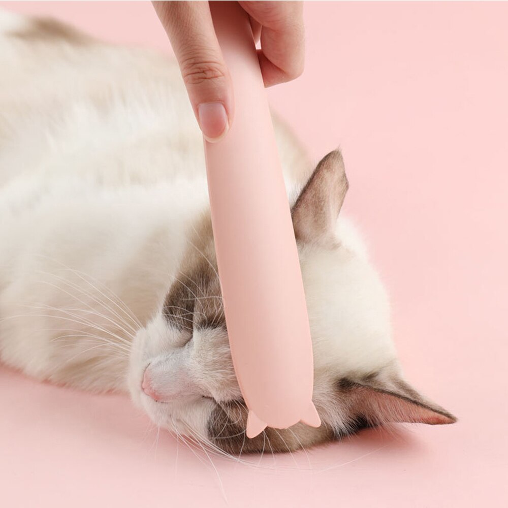 Peigne de Massage en Simulation de langue de chat, accessoire de pour animaux de compagnie, Portable, outil quotidien de nettoyage des poils, soins, accessoires pour chats
