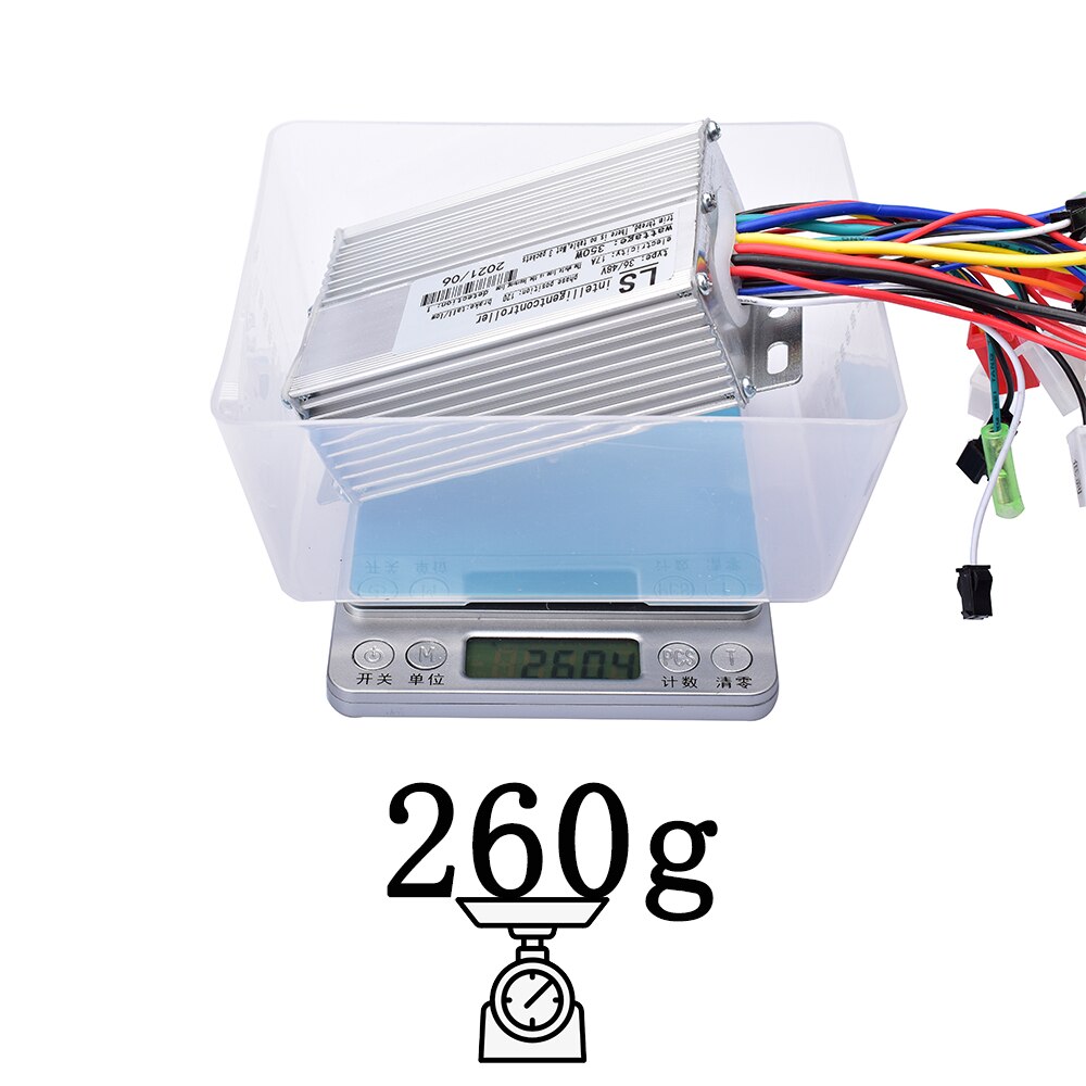 Jrahk Elektrische Scooter Controller 36V 48V 350W Borstelloze Dc Motor Speed E-Bike Voor Fietsen Accessoires