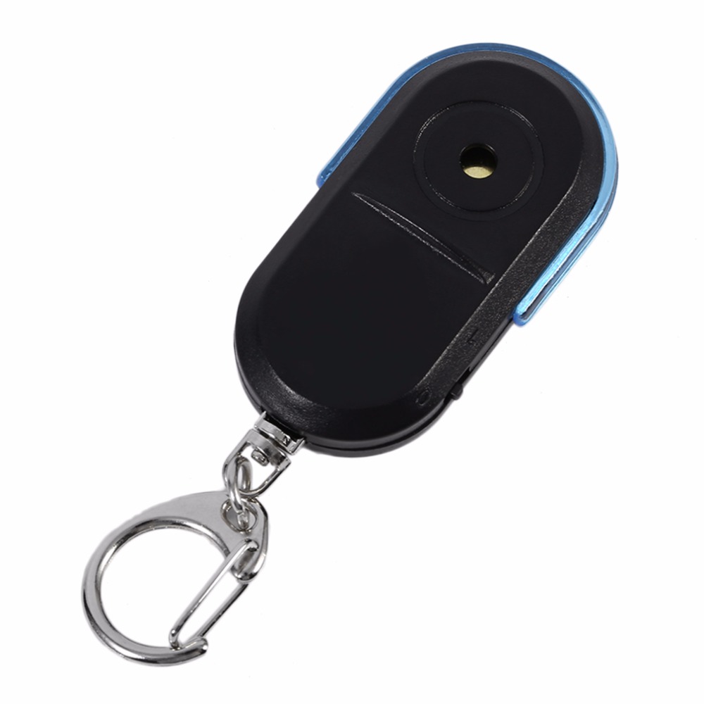 Détecteur de Clé D'alarme Anti-Perte Localisateur Porte-clés Sifflet Avec LUMIÈRE LED Mini Anti Perdu Clé Finder Capteur