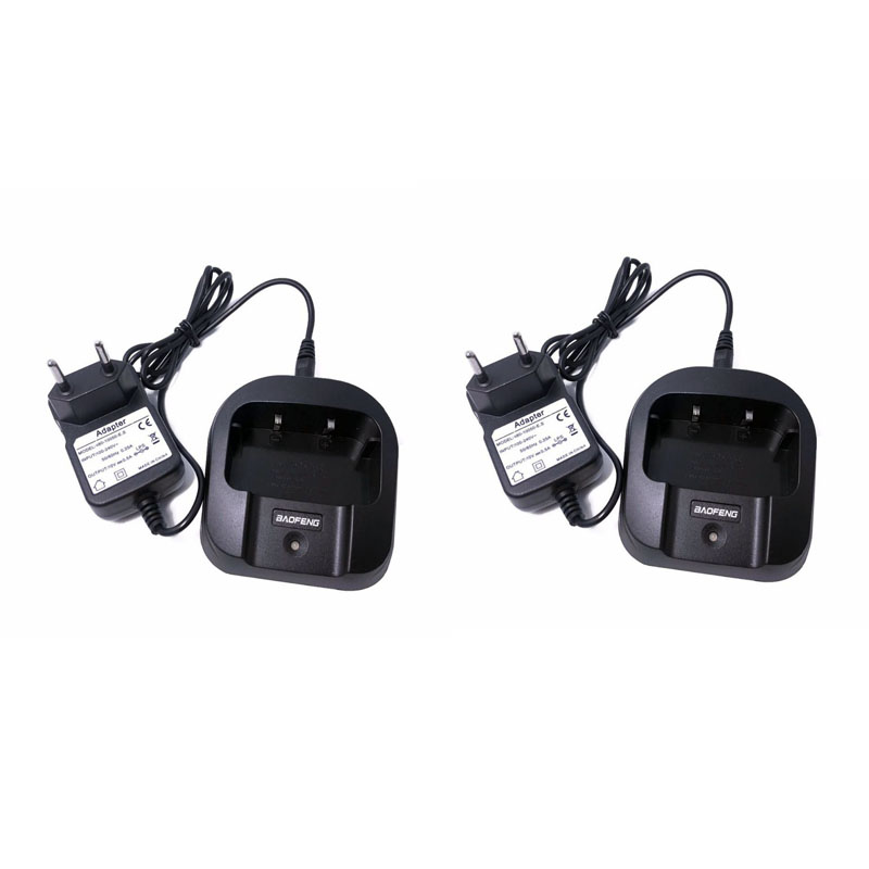 Cargador de walkie-talkie para Baofeng UV-S9, accesorio de Radio bidireccional con enchufe para UE/REINO UNIDO/EE. UU./AUS, UVS9 PLUS, BF-UVB3 Plus: 2PCS / American