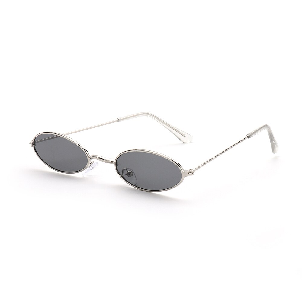 Lunettes de soleil de cyclisme Vintage pour moto, pour hommes et femmes, petite monture ovale, rétro, à la , Cool: style7