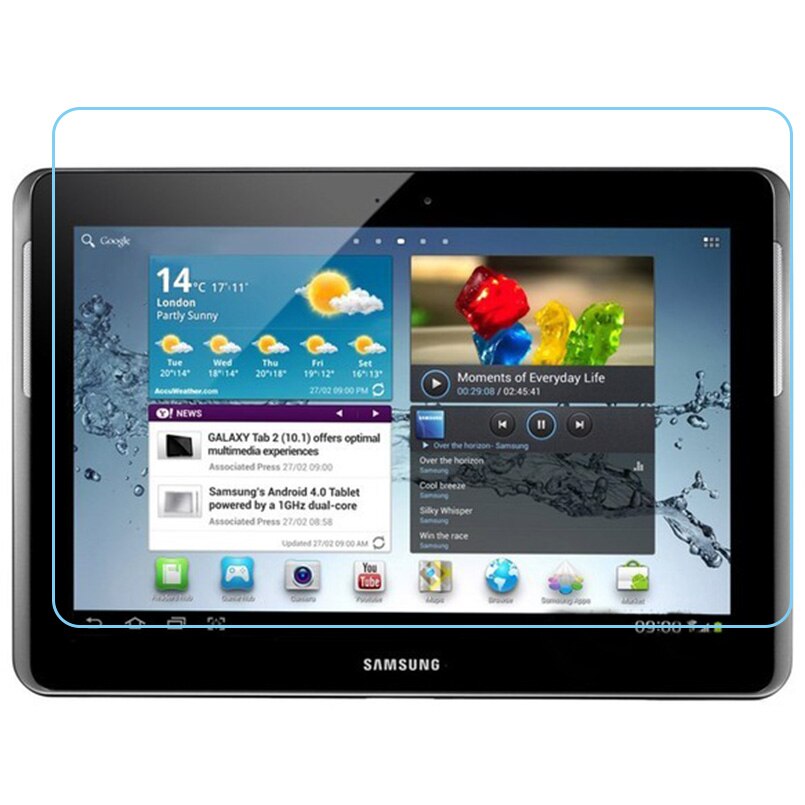 Gehard Glas voor Samsung Galaxy Tab2 P5100 P5110 Screen Protector Film voor Samsung GT-P5100 P5110 Tablet Beschermende Films: Default Title