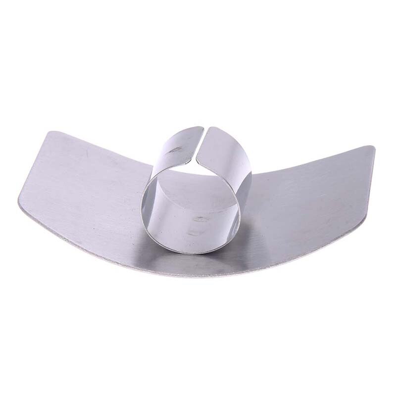 Stainless Steel Finger Hand Protector Guard Chop Safe Slice Knife Kitchen Tool