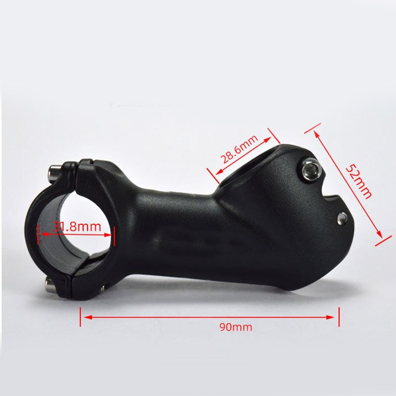 Bike Vorbau Lenker Riser 90mm Extender für Rennrad Mountainbike Leichte Fahrrad Zubehör: Default Title