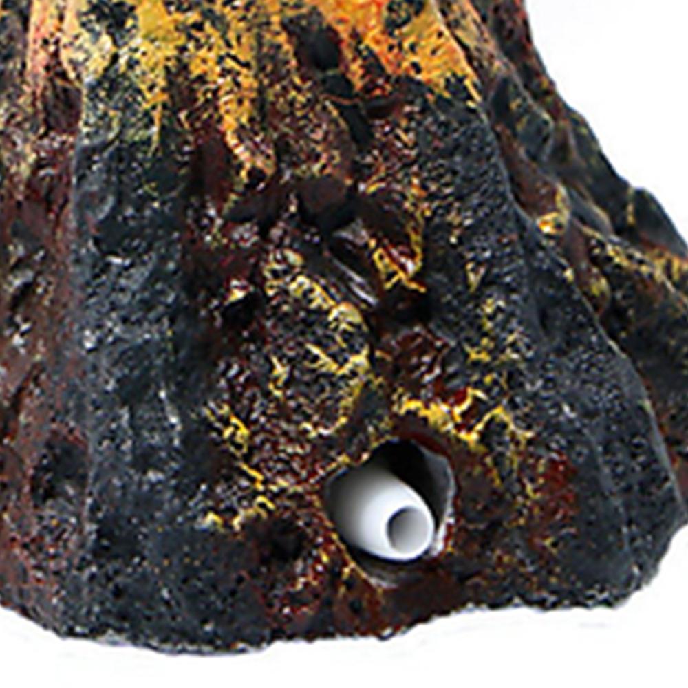 Aquarium Vulkaan Vorm Luchtbel Steen Zuurstof Pomp Ring Air U2W6 Tank Zuurstof Orn Pomp Pomp PDP4807 Plaat Bubble Disk vis Q9R1