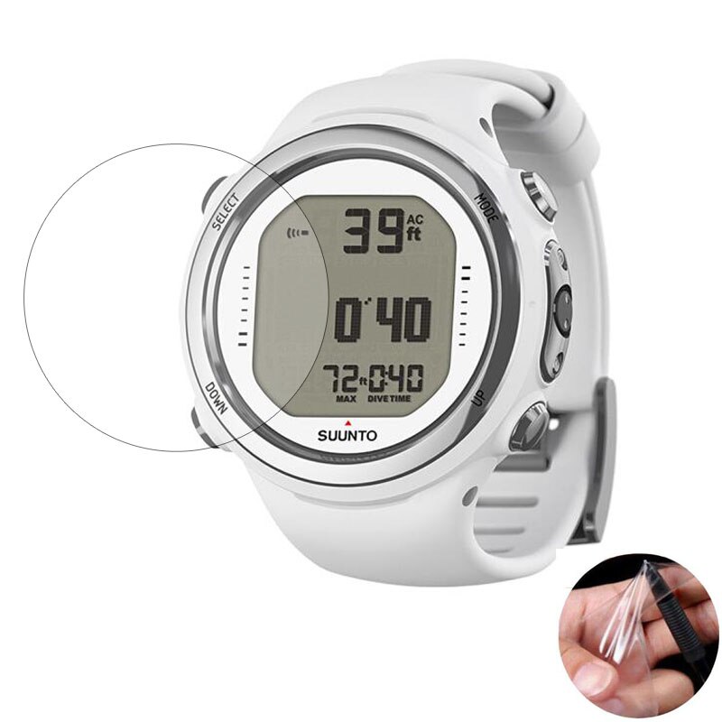 5 szt. Miękkie przezroczyste folia ochronna ochronne dla Suunto D4i D6i Novo zegarek do nurkowania GPS Smartwatch sportowy zabezpieczenie ekranu (bez szkła