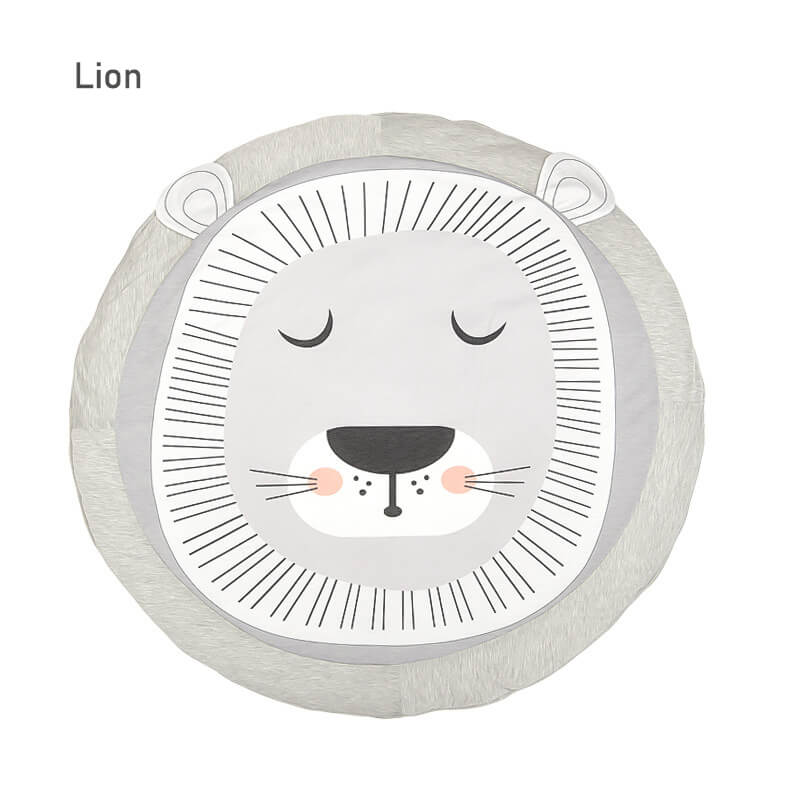 tapis enfant d’eveil bebe tapis de jeu pour bébé jeux enfants tapis de priere islam enfant interactif rond enfant: Lion