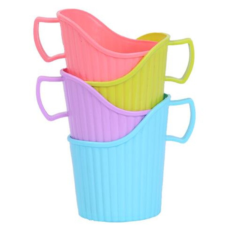 3 PCS Porable Plastic Disposable Paper Cup Holder Heat Cold Insulation