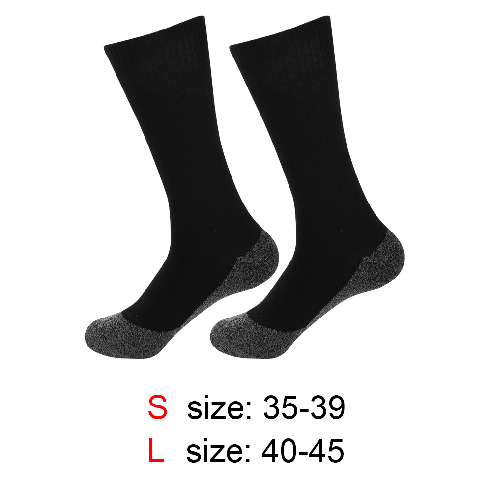 1/2 paar Selbst-heizung Socken Winter Thermische Beheizten Socken Weiche Elastische Verdicken Anti-Unterhose Socken Für frauen Männer Skifahren Fuß Wärmer
