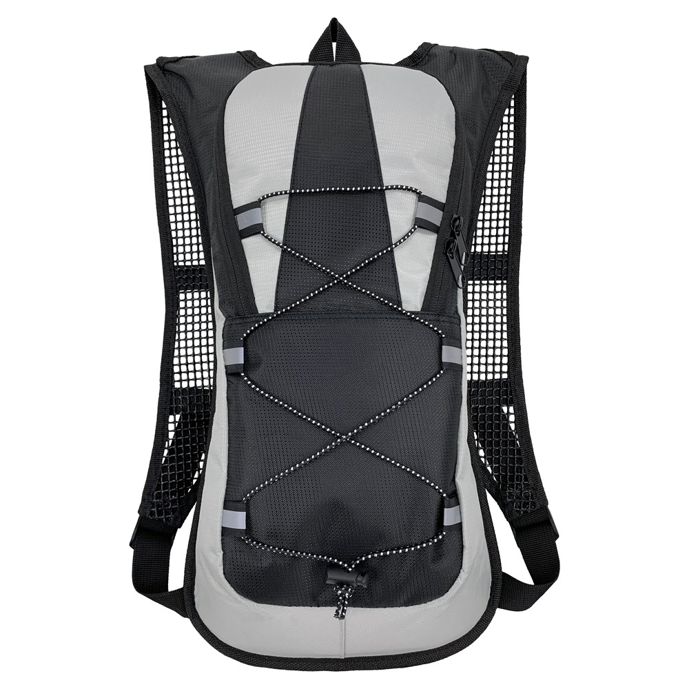 Lauf-Hydrationsweste - Leichter Isolierter Hydrationsrucksack mit Stauraum für Radfahren, Wandern, Laufen, Klettern, Camping: schwarze farbe
