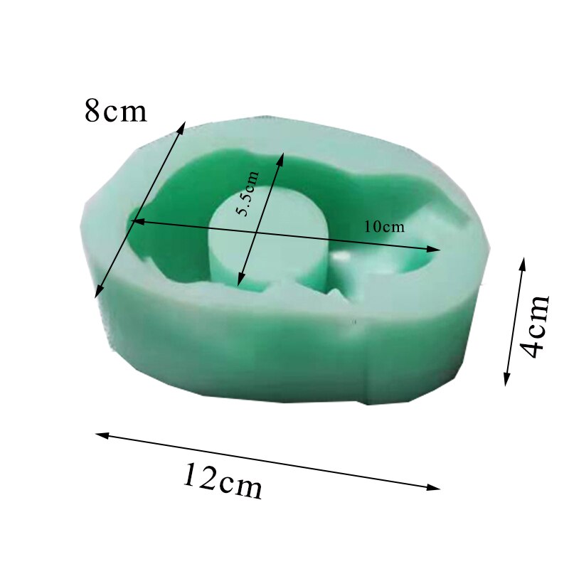 Concrete Planter Molds Animals Flower Pot Molds Silicone Cement bonsai molds Candlestick Molds