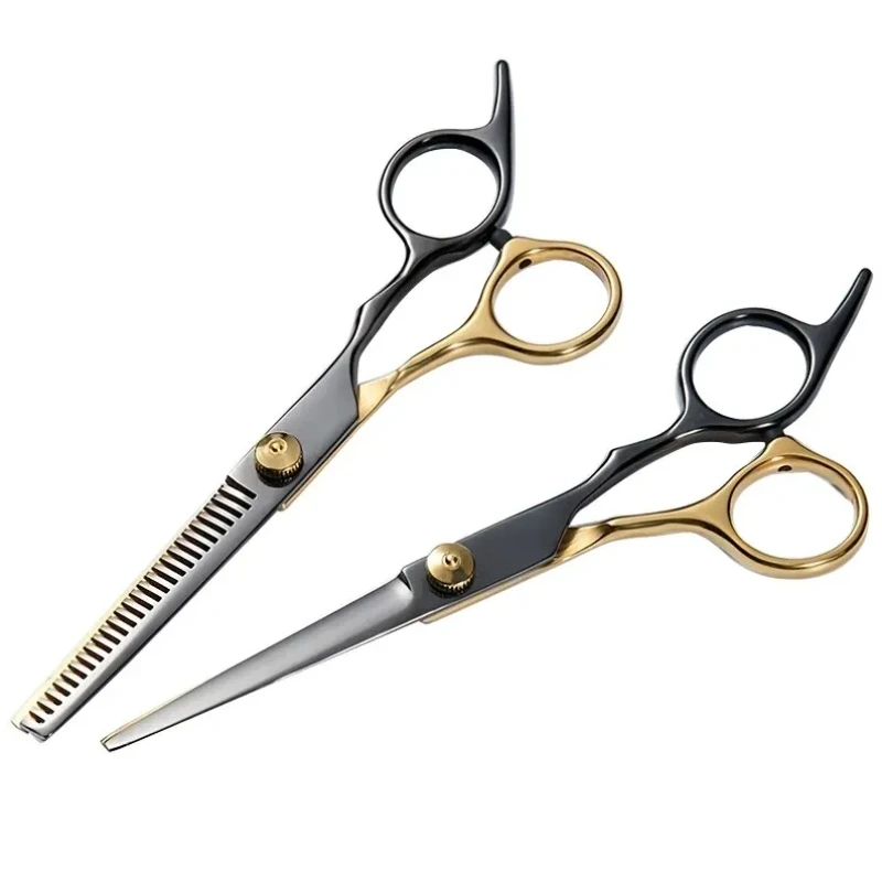 Frisørsaks barbertilbehør hårudtynding metalsaks tandsaks stylingværktøj klippesaks