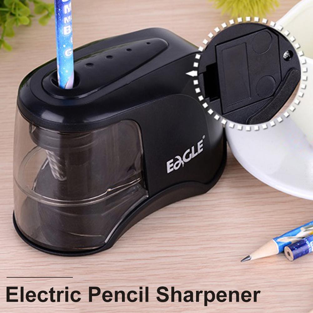 Electric Pencil Sharpener School Sharpener Stationery Items for Kids Adults Student Back to School Electric Knife Sharpener