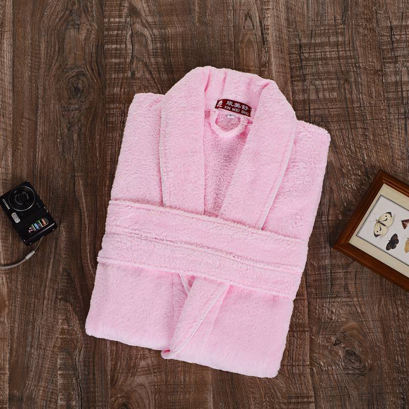 Talvi kylpytakki miesten kylpytakki kimono pyyhe fleece puuvilla paksu pitkä viitta pitkähihainen pehmeä lämmin miesten kylpytakki miesten kylpytakki joulu