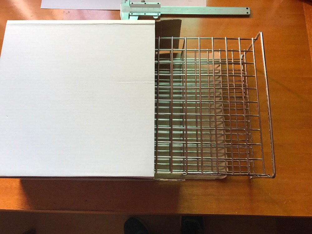 Wire Test Tube Rack 100 Holes Dia.16.5mm Stainless Steel 21x20x9cm All Size Available In Store