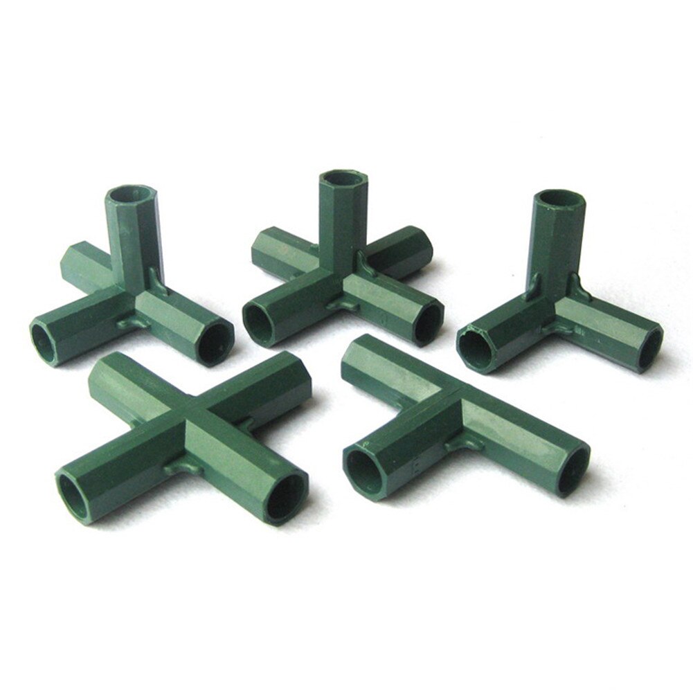 16Mm Pvc Fitting 5 Types Stabiele Ondersteuning Zware Kas Frame Building Connector Haakse 3 4 5-manier Pijler Connector