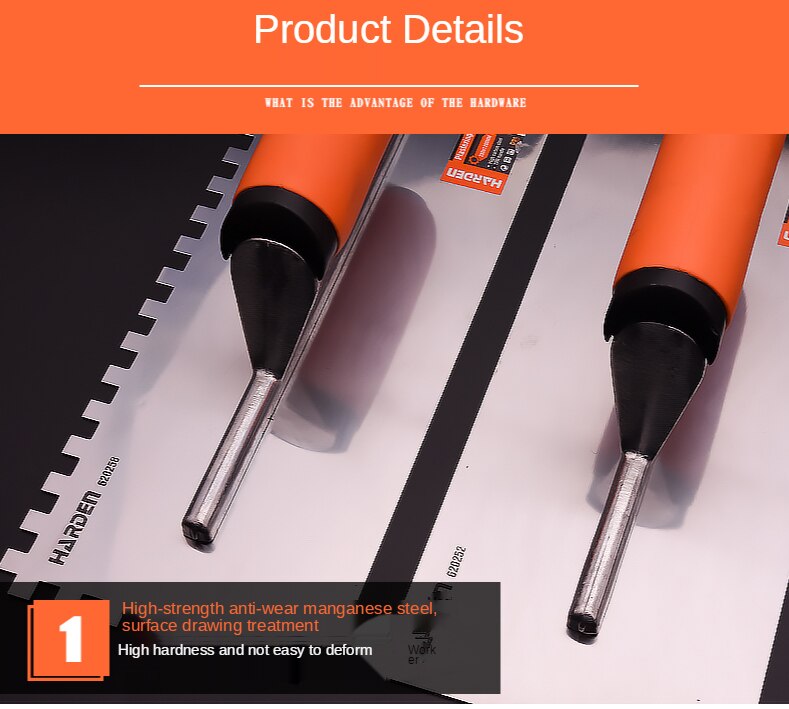 Mason trowel mason board mason toothed brickwork knife plastering knife plaster tile