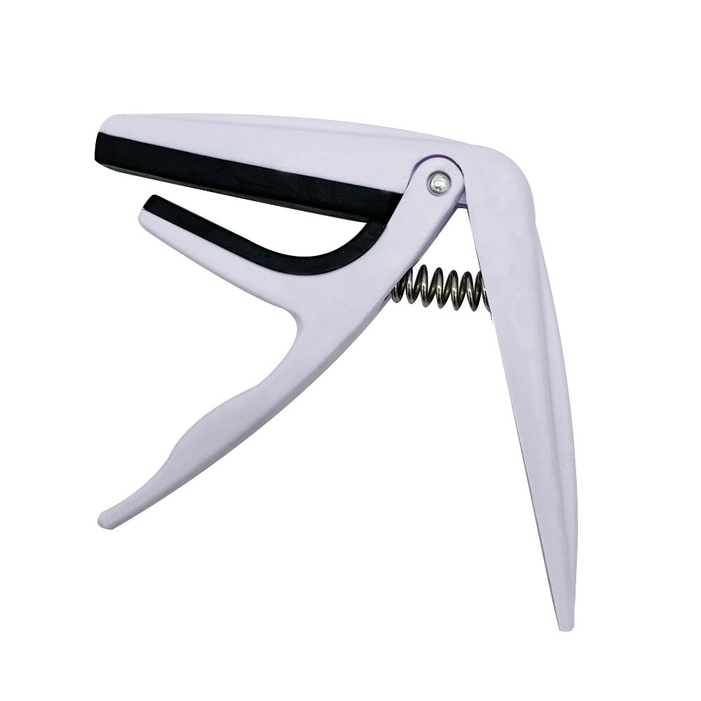 Capo para ukelele, accesorios para ukelele de una sola mano, cambio rápido, de Capotraste &quot;solo para ukelele&quot;: White