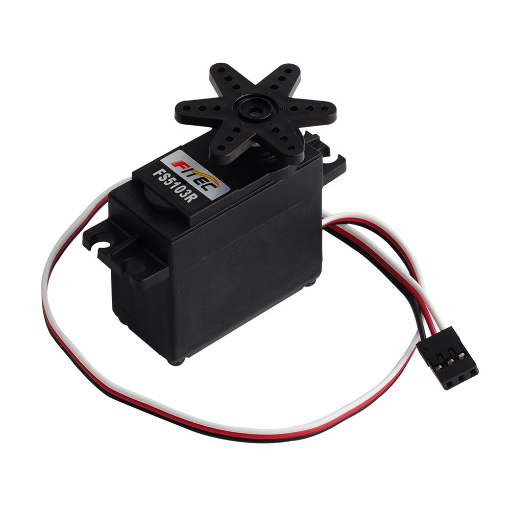 RCmall-servomotor a control remoto, 4 piezas, Feetech FS5103R, 3kg.cm, rotación continua de 360 grados, analógico, para Robot, coche inteligente, barco, FZ3413