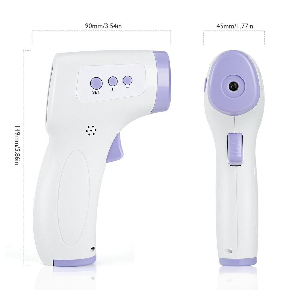 Infrarood Thermometer Voorhoofd Body Non-contact Thermometer Baby Volwassenen Outdoor Home Digitale Infrarood Koorts Oor Thermometer
