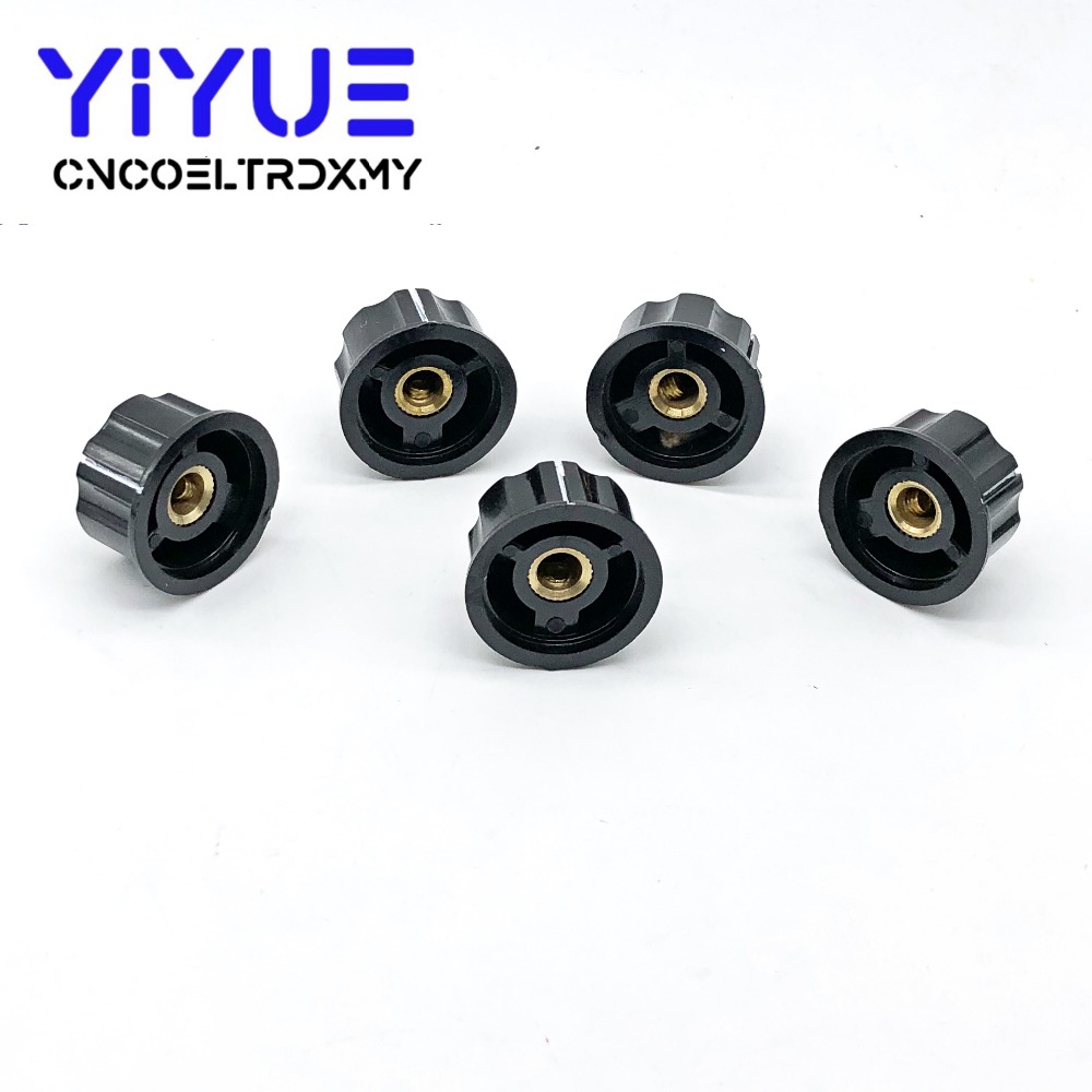 Volume Control Rotary Knobs Black For 6mm Dia. Knurled Shaft Potentiometer Fashion Trench 568f57db537e7e07df835eaf