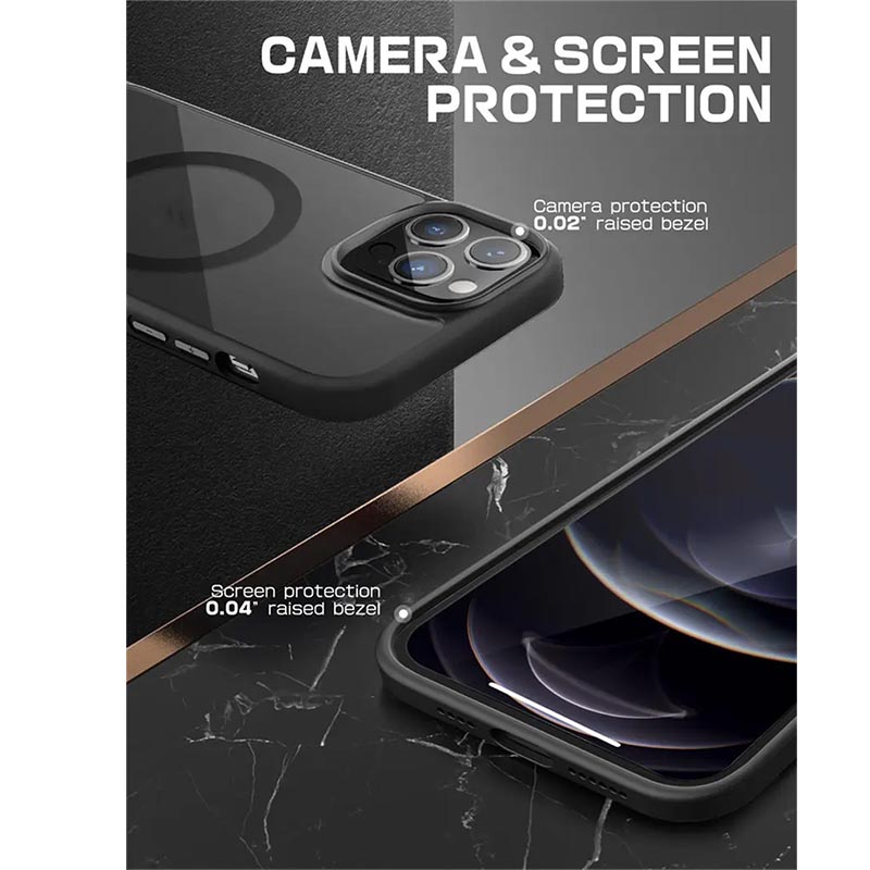 SUPCASE para iPhone 13 Pro Max funda de 6,7 pulgadas ) UB Mag Series funda protectora transparente híbrida Premium Compatible con MagSafe