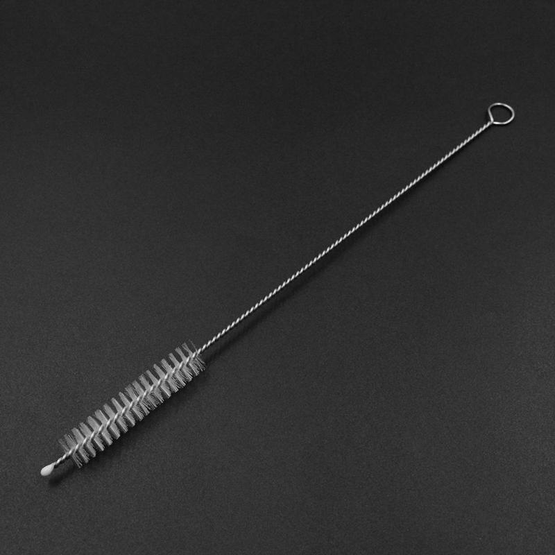 Pajita reutilizable con cepillo limpiador, pajilla de Metal de acero inoxidable para tazas, accesorios de barra de pajita
