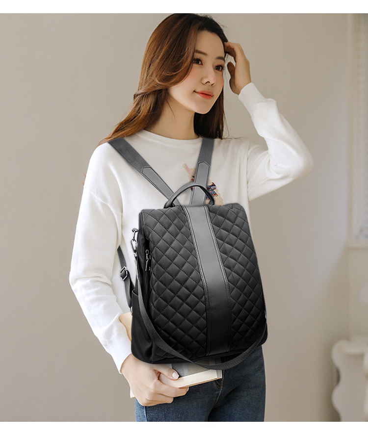 Mochila de viaje antirrobo a la para mujer, mochila escolar de gran capacidad para niñas, mochila de tela duradera de para mujer