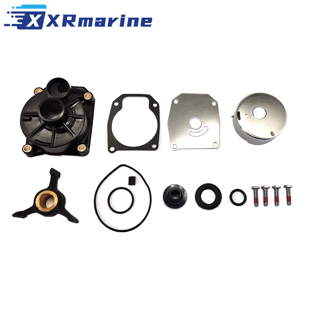 438592 Water Pump Repair Kit Impeller with Housing for Johnson Evinrude Outboard 28 35 40 48 50 HP 433548 433548 433549 0777805: Default Title