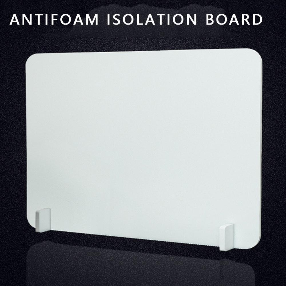Desk Partition Board Dining Table Isolation Baffle Baffle Separate Acrylic Counter Separation Everyone Work to Meals Achiev S0Q7