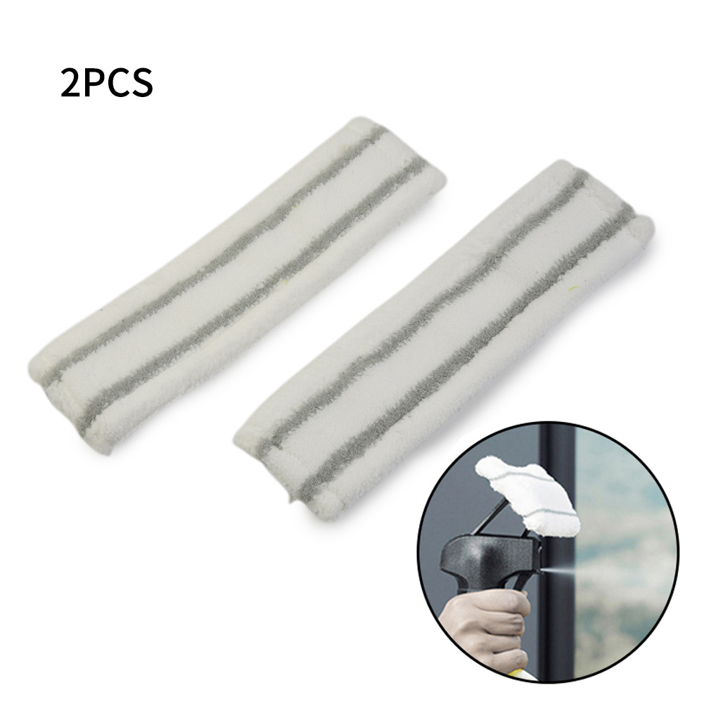 2PCS Microfibre Mop Cloths For For WV1 WV50 WV75 Casement Cleaning Machine Household Supplies Cleaning Vacuum Parts In Stock