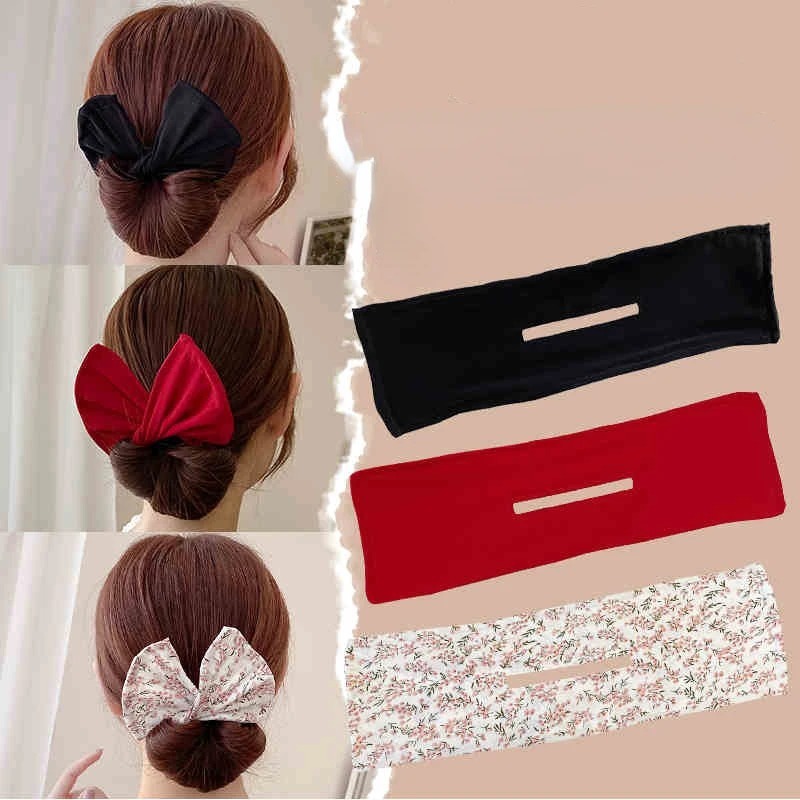Bandeaux de sauna de coiffure pour femmes, tresse de cheveux, torsades, fabricant de chignon français, bricolage, porte-queue de cheval, imprimé léopard, accessoires de coiffure pour filles